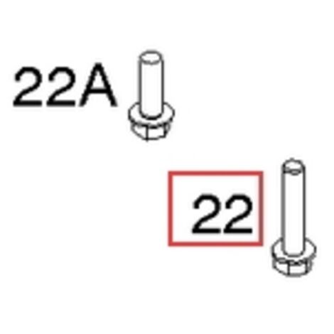 Vis d'origine pour moteur de tondeuse à gazon BRIGGS & STRATTON 692551