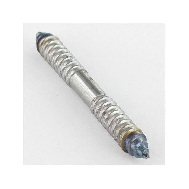 Vis Express - Vis Double filet Bois bois 4X30 Acier zingué blanc-200 pièces