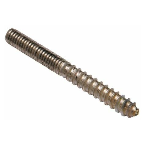 Vis double filetage Acier Zingué RS PRO, 1/4-20 ( Prix pour Paquet de 50 )