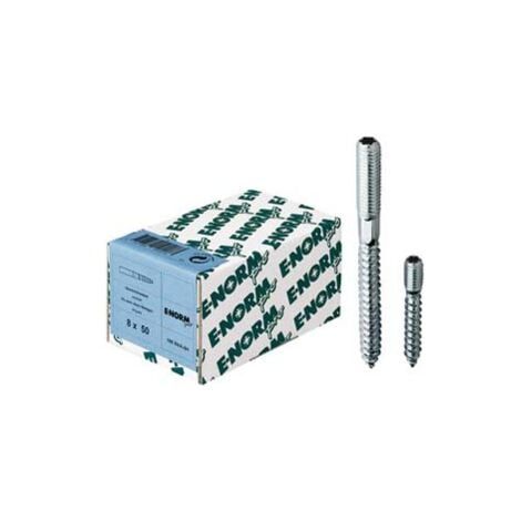 Vis double filetage galva ISR 15 M6x100 HP E-NORMpro (Par 100)