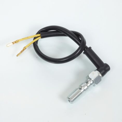 Vis double raccord banjo M10 P125 avec contacteur de frein