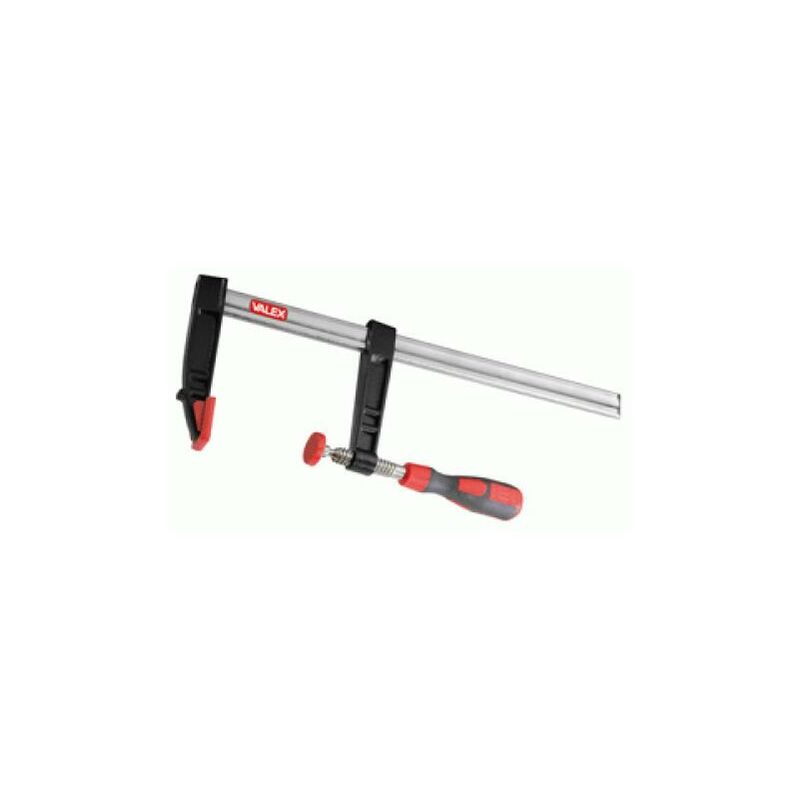 Valex - Serre-joint à vis en acier 200x80mm pour charpentiers.