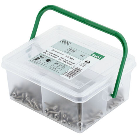 Vis En Acier Inoxydable Fix-o-moll A2 Vert - Fix-o-moll