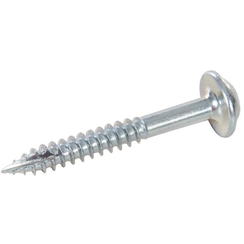 500 vis sq numéro 7 x 1-1/4' tc à collerette pas fin pour perçages dissimulés - 693383 Triton