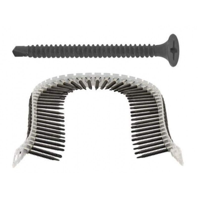 Vis plaque de plâtre sur armature métallique 2,25 MM/DIMENSIONS:3,5 x 35 mm TYPE:PH2 filetage:auto foreuse traitement:phos