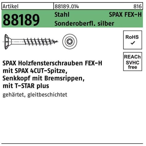 Vis FEX-H Seko T-STAR 4CUT TG WIROX 4.0 x 30 (Par 1000)