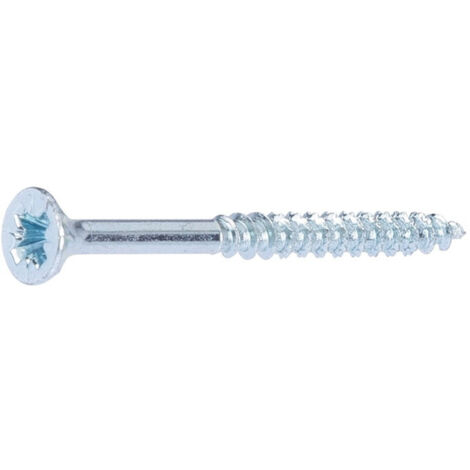 Vis - FIX PRO - 3.5 x 40 mm - tête fraisée PZ - pointe anti fendage - acier zingué