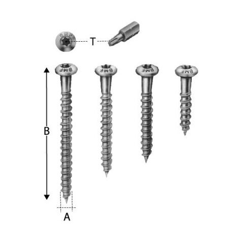 Vis Galva CSA5,0x50DE SST (Par 250)