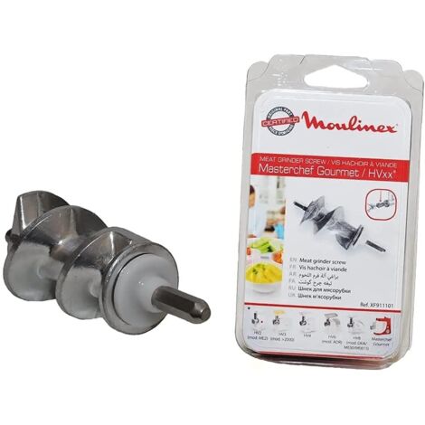 Vis hachoir  XF911101 pour Robot culinaire HV2, HV3, HV4, HV6, HV8, MASTERCHEF 5000, MASTERCHEF 8000 MOULINEX