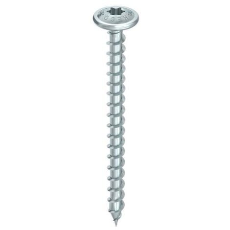 Vis HECO-Topix-Plus - Ø8x80mm - Tête Ronde large - Filetage Total - T40 - Boite de 50 - 61245 - Plusieurs références disponibles