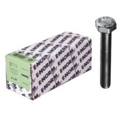 Vis Hexagonal DIN 933 acier inoxydable A2 M6x25 HP E-NORMpro (Par 200)