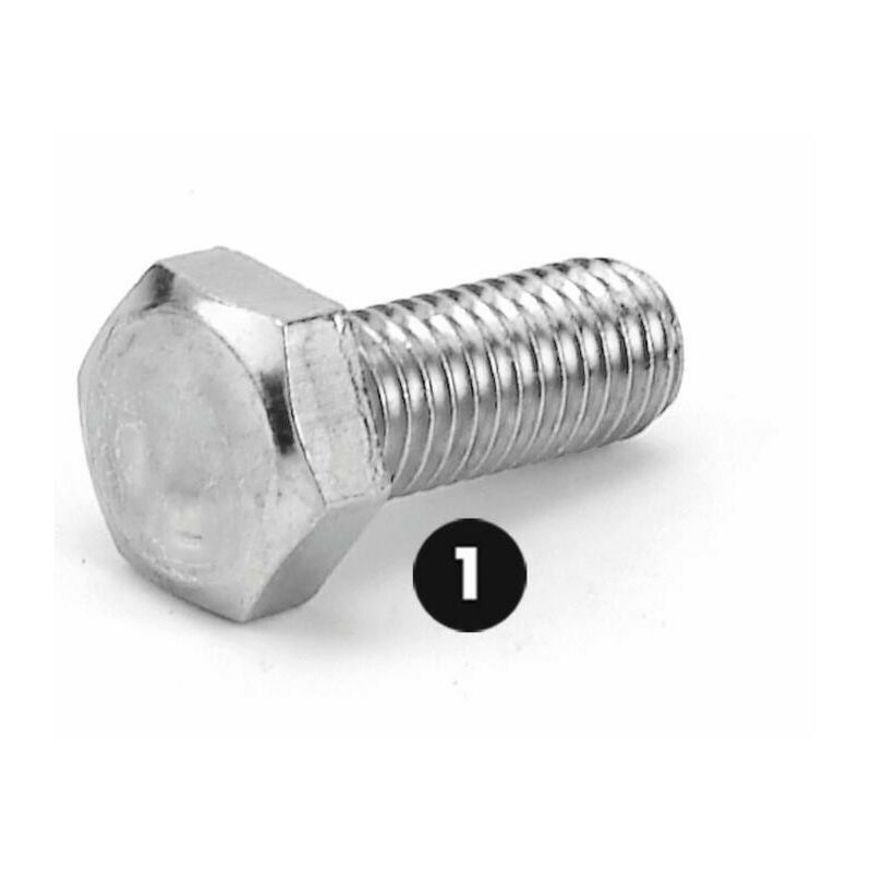 Vis hexagonale M 8x1.25 gauche L 20 pour tête de débroussailleuse