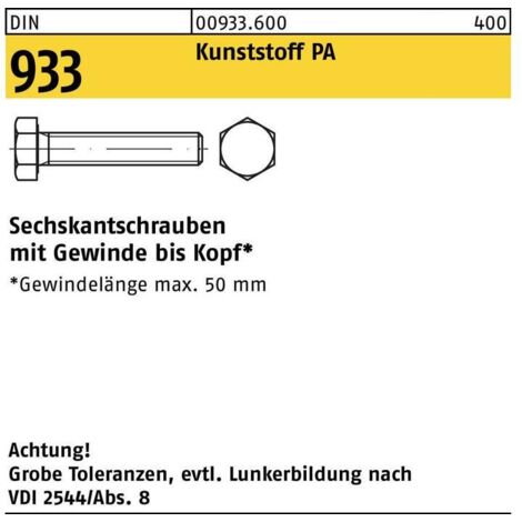 Vis hexagonale x20mm
