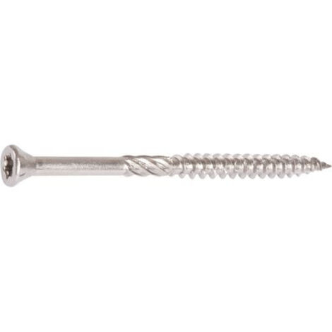 Vis inox A2 bois Torx 5x50/200