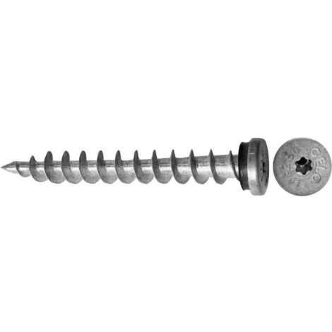 Vis isolante IPSZ-H 55 en zinc moulé sous pression - Ø 3.5 x 80 mm - Boite de 50 - CELO - 980IPSZ