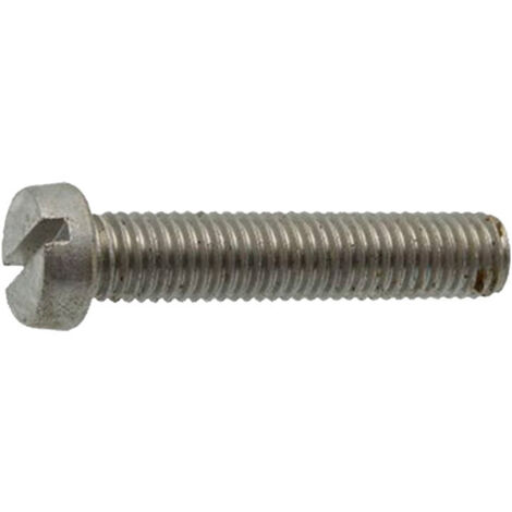 Vis métaux 3x25mm cylindrique fendue inox A2  Viswood