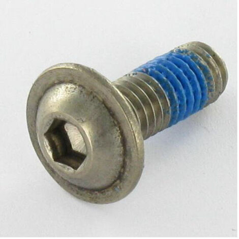 Vis métaux BHC (Tête Bombée Hexagonal creux) Embase collerette M6X25 Clé de 4 HC4 Inox A2 +FRF-10 pièces