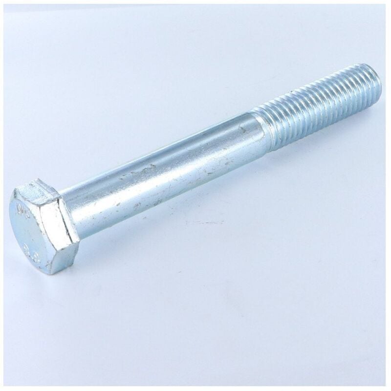 Corps de boulon filetage partiel Tête hexagonale th M12X120 Classe 8.8 Acier zingué-30 pièces