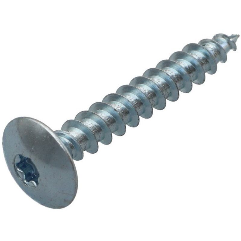 Vis Penture 7X50 Filetage partiel torx T30 Acier zingué-200 pièces