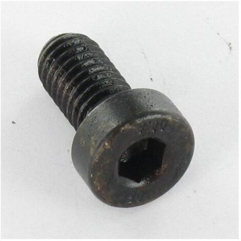 Vis métaux CHC BTR M6X60 Filetage total Classe 8.8 Clé de 5 HC5 Acier brut-1 pièce