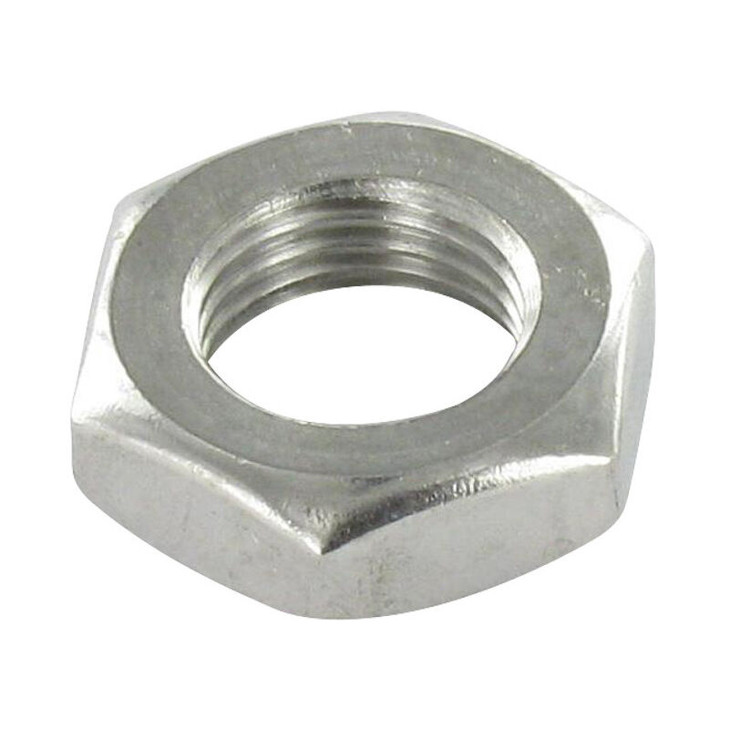 Ecrou hexagonal bas hm/contre Ecrou Inox A2 M18 Pas fin Pas de 150-100 pièces