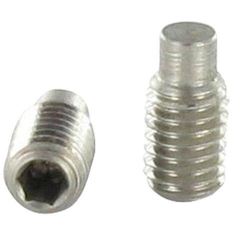Vis métaux Inox A2 Sans tête six pans creux (sthc) M5X10 Clé de 2.5 HC2.5 Bout téton-1 pièce