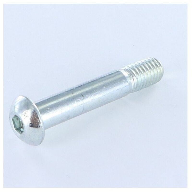 Vis métaux bhc (Tête Bombée Hexagonal creux) M8X80 Filetage partiel Classe 10.9 Clé de 5 HC5 Acier zingué-100 pièces