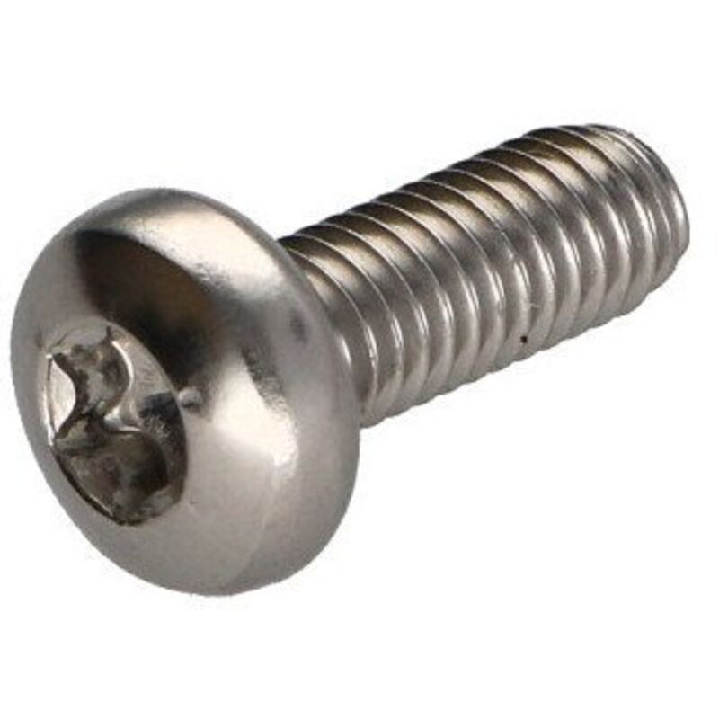 Vis métaux Tête cylindrique tc torx T10 Inox A2 M3X16 Filetage total-1000 pièces