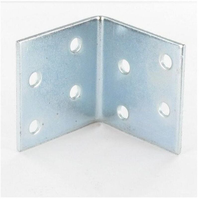 Vis Express - Equerres 40X40 EP.2 Acier zingué-100 pièces