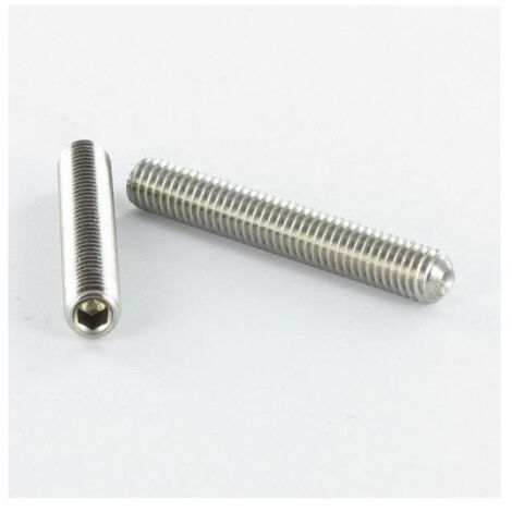 Vis métaux Sans tête six pans creux (sthc) Clé de 2 HC2 M4X5 Inox A4 Bout cuvette-1 pièce
