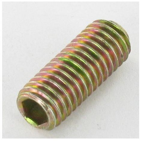 Vis métaux Sans tête six pans creux (sthc) Clé de 3 HC3 M6X20 Bout cuvette Bichromaté-1 pièce