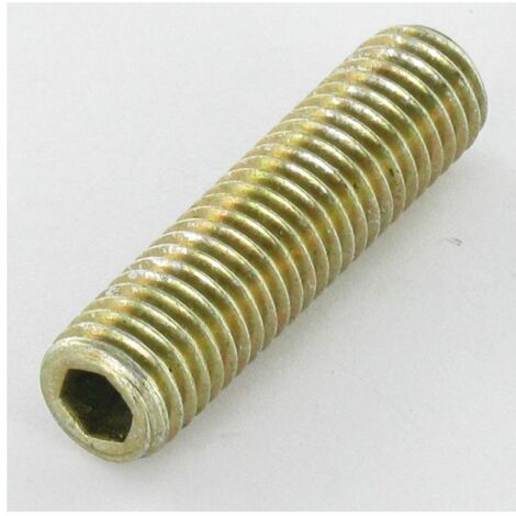 Vis métaux Sans tête six pans creux (sthc) Clé de 3 HC3 M6X25 Bout plat Bichromaté-1 pièce