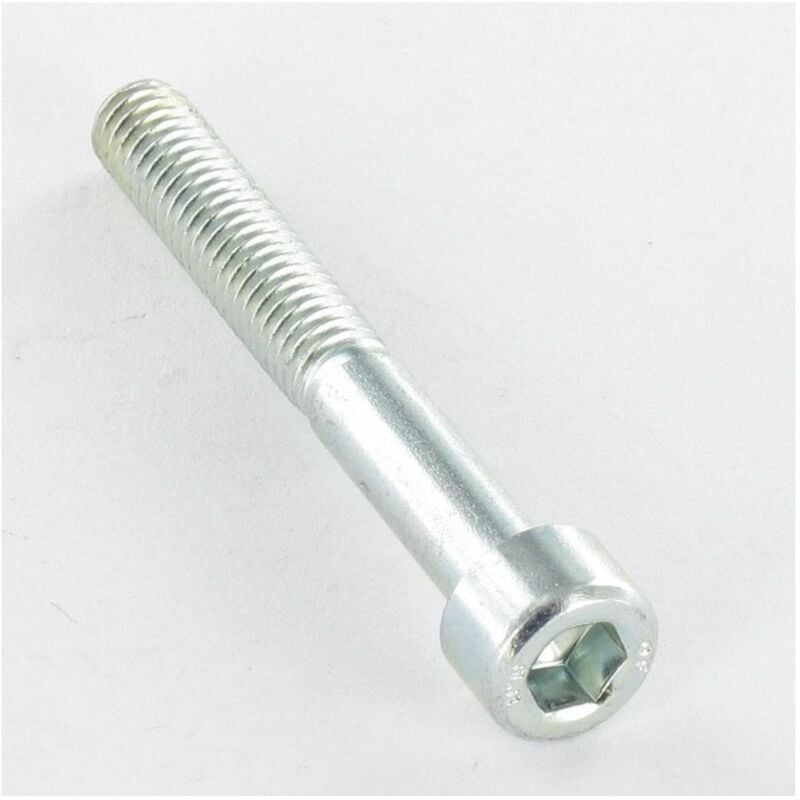 Vis métaux chc btr M12X60 Filetée sur 36 Classe 8.8 Clé de 10 HC10 Acier zingué-100 pièces