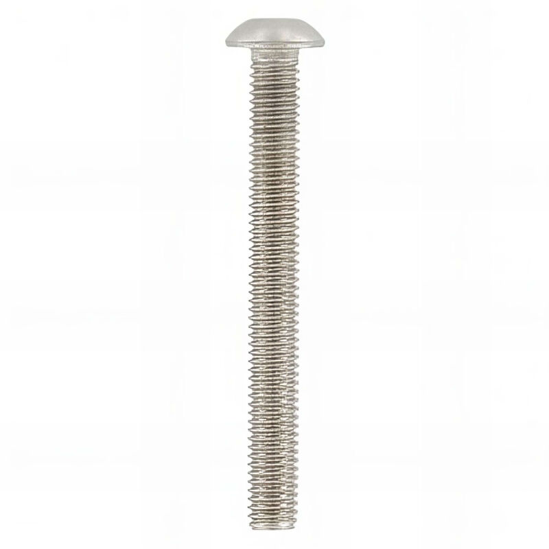 Vis métaux tête bombée 6 pans creux 6 x 70 mm bhc inox A2 - Boite de 100 pcs Fixtout BHC06070A2