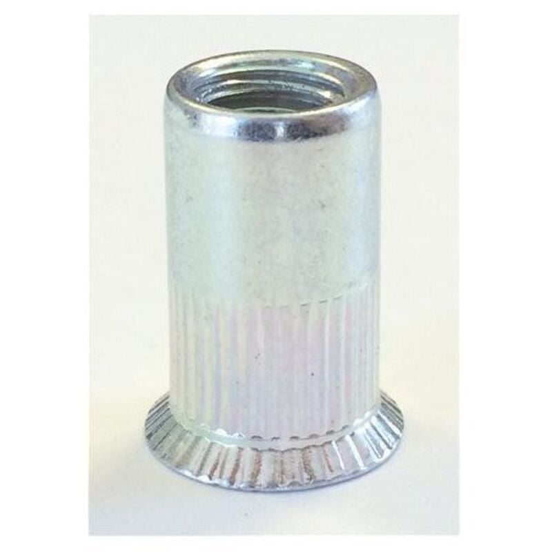 Vis Express - Ecrou à sertir Cranté Tête fraisée tf M8X19 acfc 45 Acier zingué-150 pièces