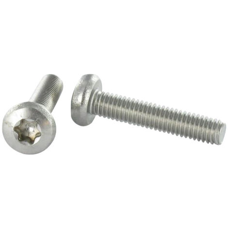 Vis métaux Tête cylindrique large Tête cylindrique bombée large TCBL Inox A2 M8X25 T45