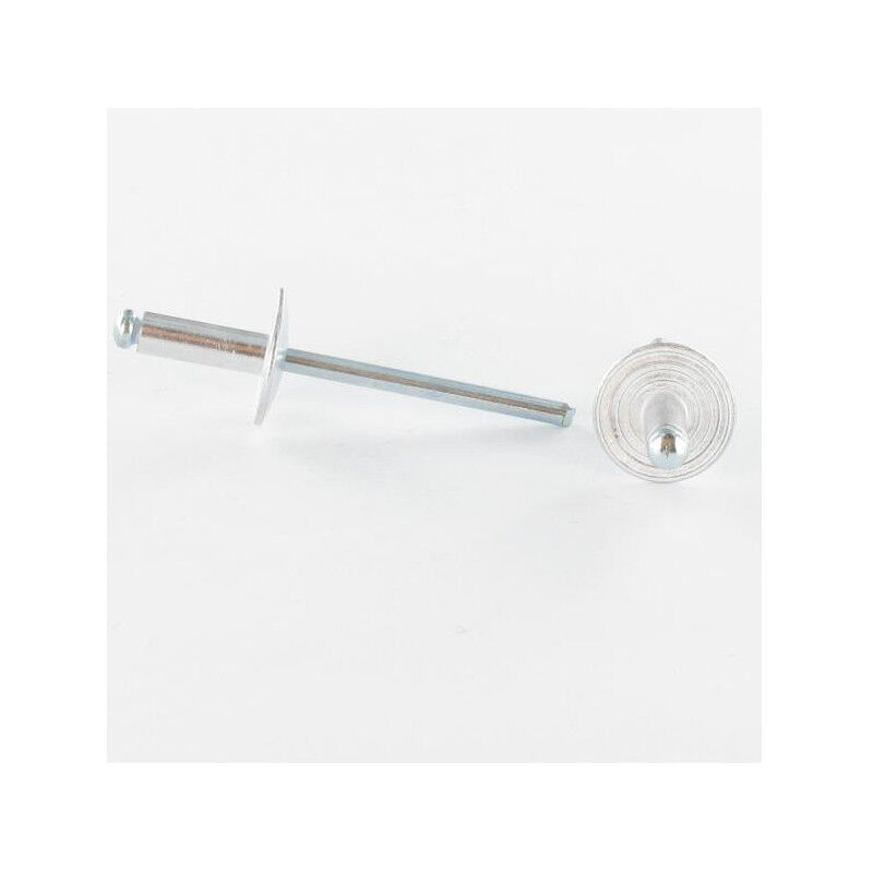Rivet aveugle Aluminium Tige acier 3.2X8 Epaisseur de serrage 3 à 5 Tête extra large tel ALX-500 pièces
