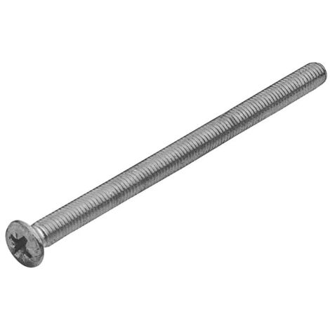 Vis métaux tête fendue bombée - HOPPE AG - Nickelé - 4 x 90 mm