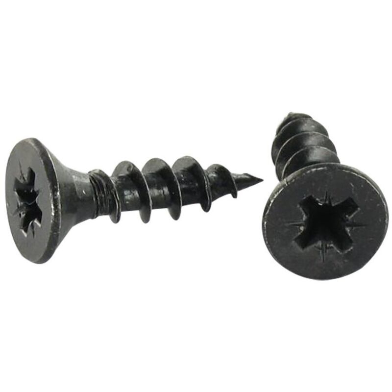 Vis Express - Ecrou Relieur Tête bombée Fendue M4X12 5X14 Acier zingué noir-200 pièces