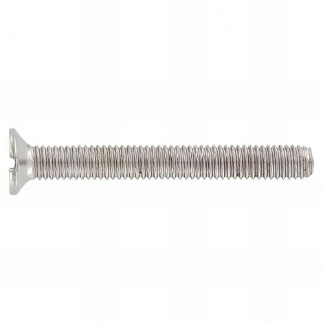 Vis métaux tête fraisée Fendue 4 x 20 mm INOX A4 - Boite de 200 pcs - VMFF04020A4