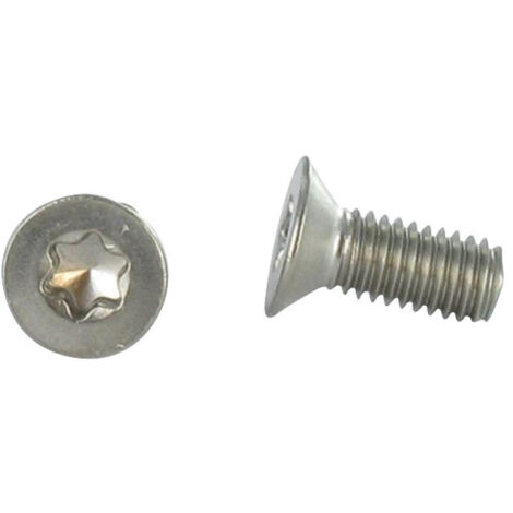 Vis métaux Tête fraisée M4X16 TORX T20 Inox A2-1 pièce