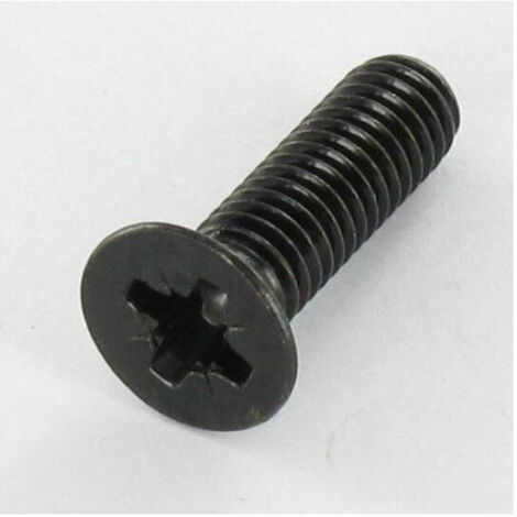 Vis métaux Tête fraisée Pozi N°2 M4X50 Acier zingué noir-500 pièces