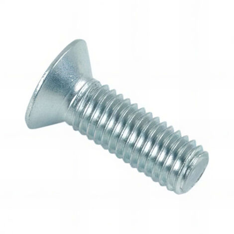 Vis métaux tête fraisée Pozidriv 3 x 6 mm Zinguée - Boite de 500 pcs - Fixtout VMFC0300602B
