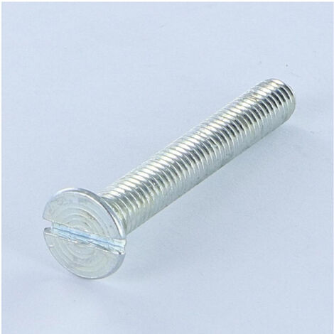 Vis métaux Tête fraisée TF Fendue M2.5X16 Acier brut-100 pièces