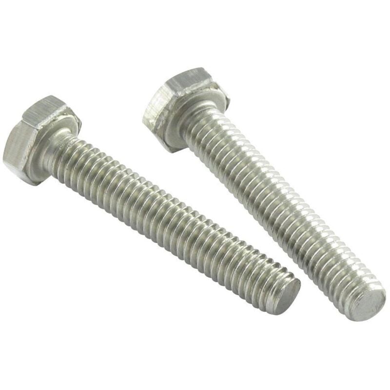 Vis Express - Vis métaux Tête hexagonale th 5/8X 1'1/2 Filetage total unc ou equivalent bsw pas anglais whitworth Inox A2-5 pièces
