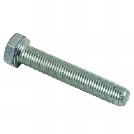 Vis métaux tête hexagonale F/Total 6 x 55 mm Zinguée - Boite de 200 pcs - VHT880605502B