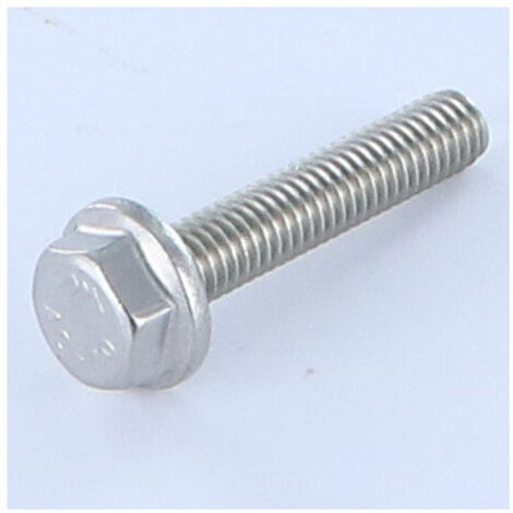 Vis métaux Tête hexagonale TH Embase lisse M5X12 Inox A2-30 pièces