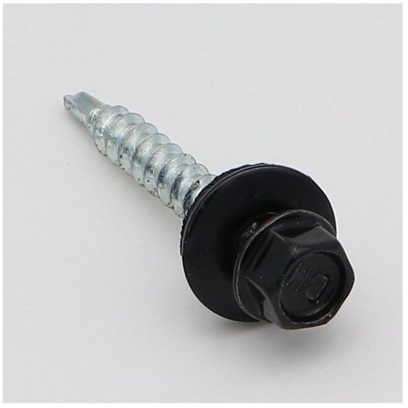 Vis métaux Tête hexagonale th M14X30 Filetage total Classe 8.8 Pas fin Pas de 150 Acier zingué-30 pièces