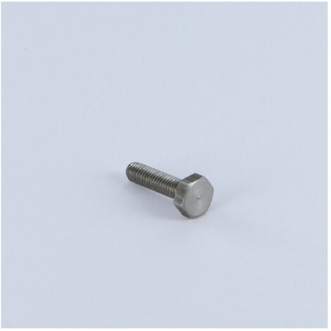 Vis métaux Tête hexagonale TH M2.5X15 Acier brut microvis-1 pièce