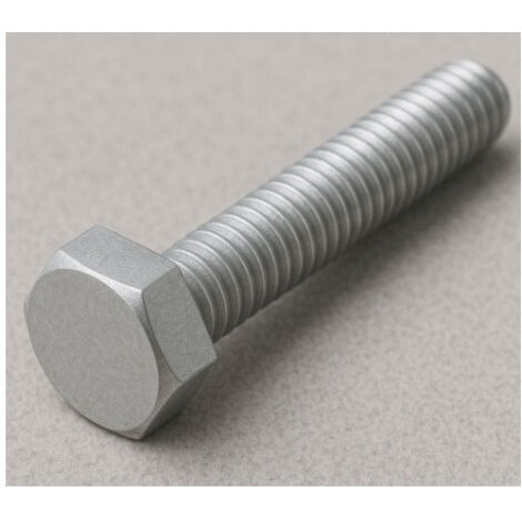 Vis métaux Tête hexagonale TH M6X25 Aluminium-1 pièce